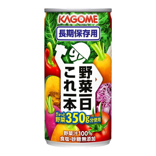 카고메 하루 야채주스 캔 / 장기보존용