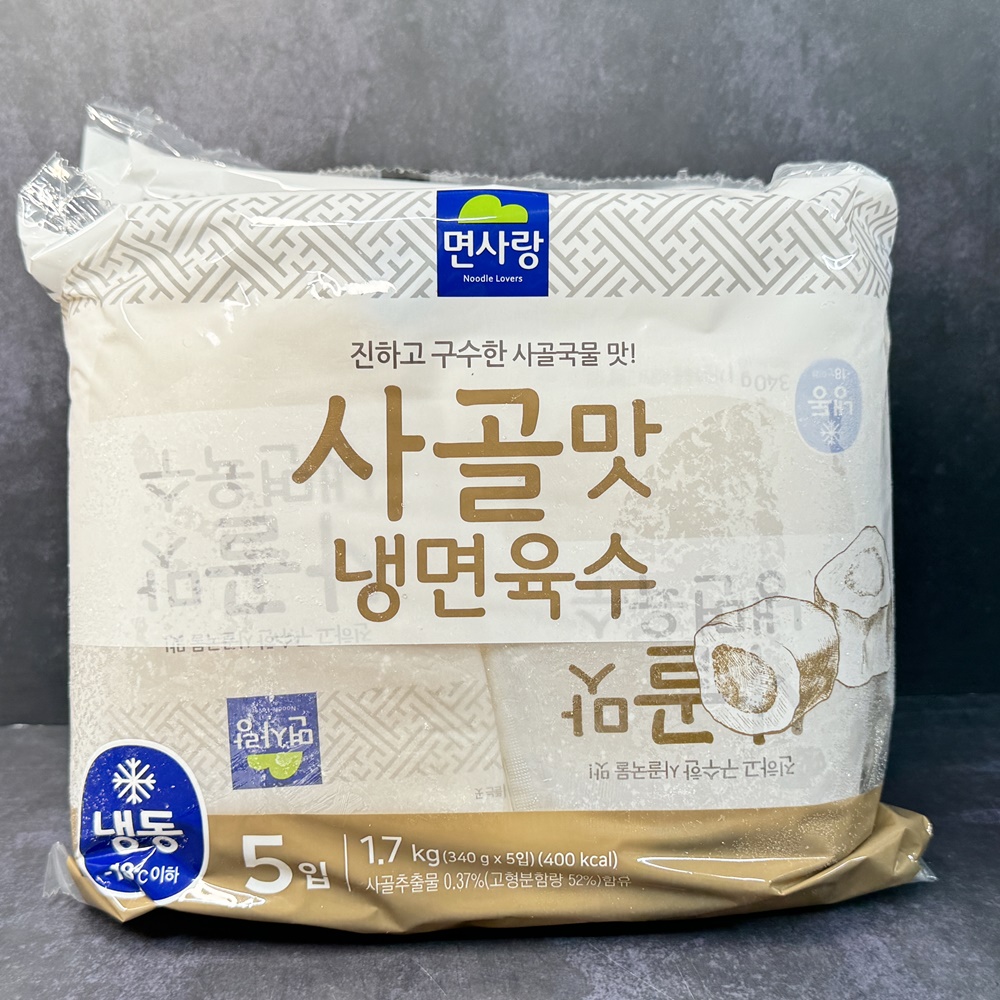 면사랑 냉동 냉면육수 사골, 1.7kg, 1개