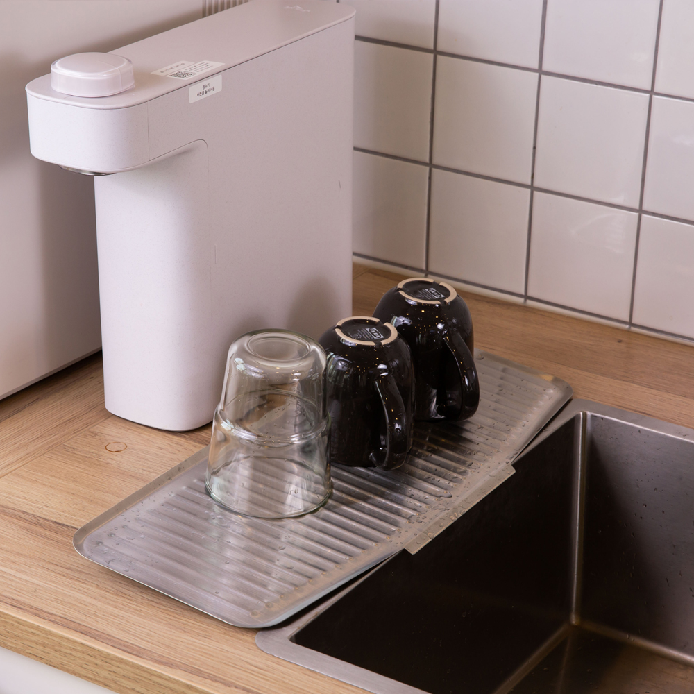 스토피아 투인원 올스텐304 틈새 슬림 확장형 식기건조대 1단(소)