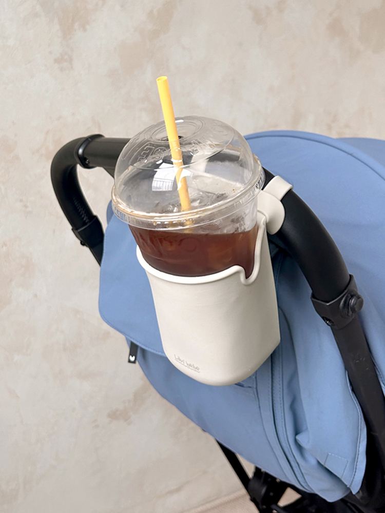 라비베베 실리콘 유모차 컵홀더 유모차용품 스마트폰 거치대 홀더