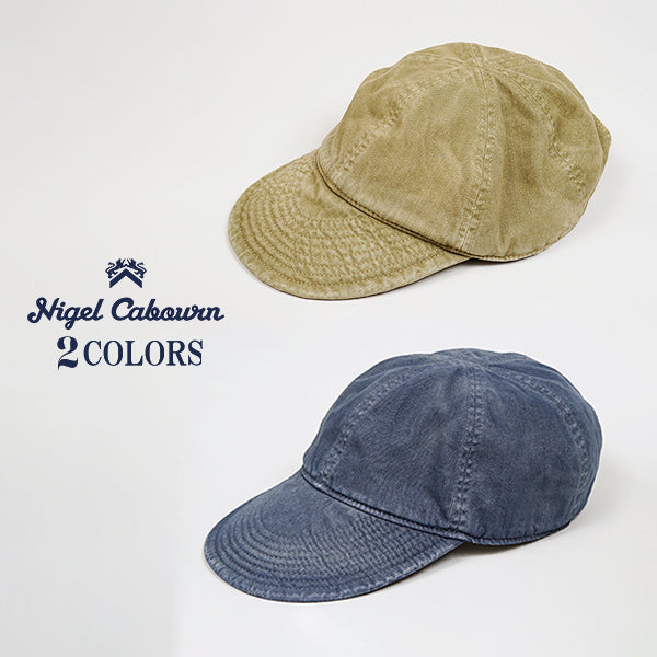 NIGEL CABOURN 나이젤카본 메카틱 캡 모자 코튼 트윌 2컬러 - 메인 이미지
