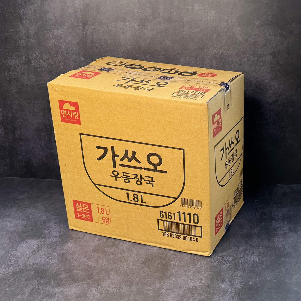면사랑 가쓰오우동장국 우동다시 업소용 육수 1.8L, 6개 - 상세 이미지 2