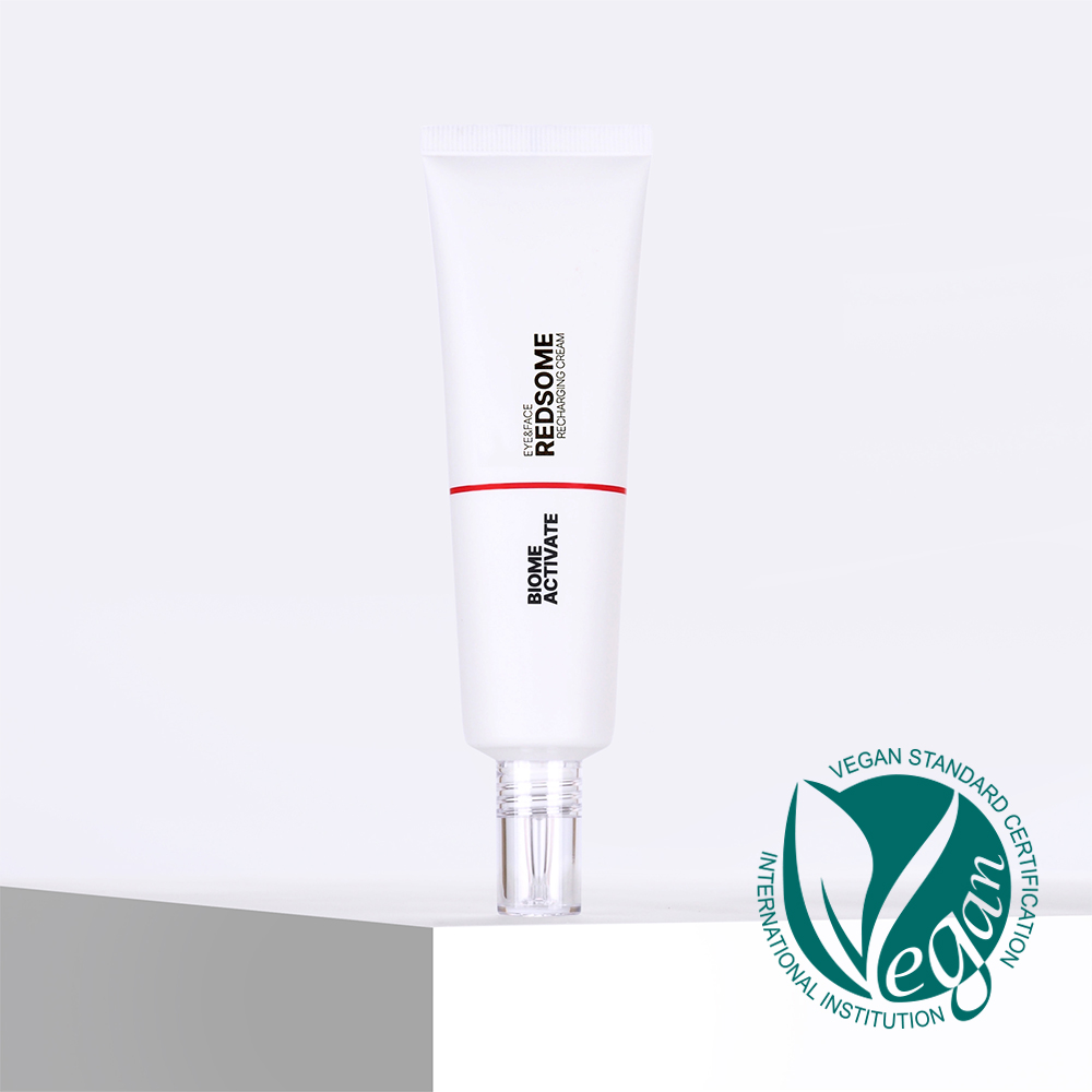 [바액] 레드좀 리차징 크림 (아이 앤 페이스) [50ml] 피부 수분손실 개선 피부장벽강화 50억개 인삼 엑소좀 함유