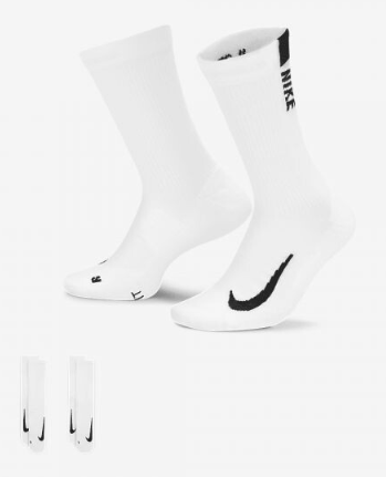 국내매장판 나이키 멀티플라이어 크루 삭스 2팩 SD3 SX7557-100