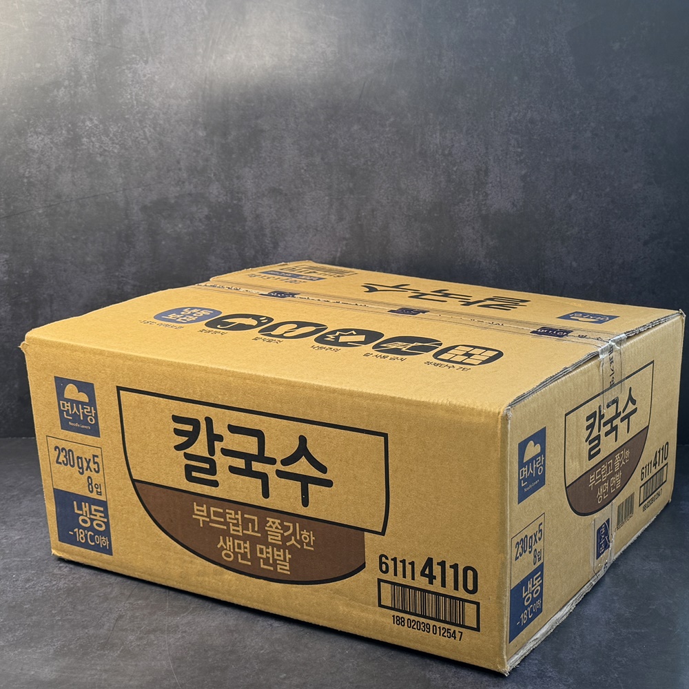 면사랑 냉동칼국수 칼국수면 업소용 230g x 5개 1.15kg, 1개 - 상세 이미지 4
