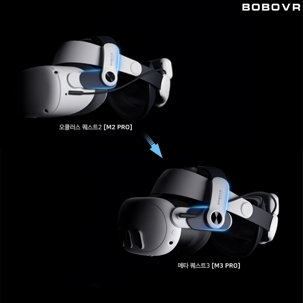메타퀘스트3 M2 to M3 KIT BOBOVR 스트랩 컨버터 - 상세 이미지 2