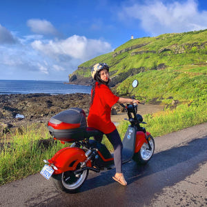 우도 전기차 스쿠터 바이크 오토바이 대여 예약 렌트 제주도 우도 여행 가... 솔직 후기 | 실사용자 리뷰 분석 - 상품 이미지 2
