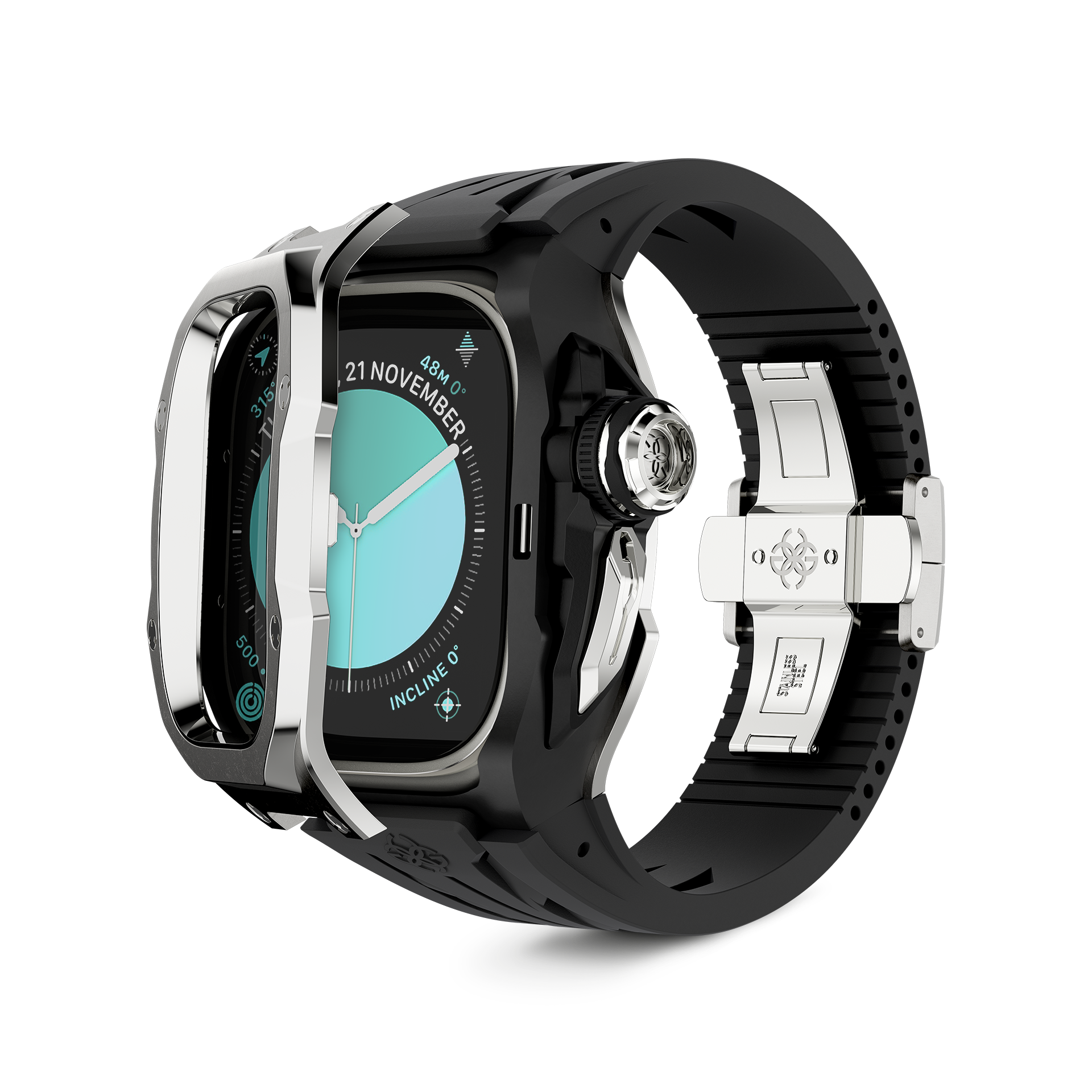 골든컨셉 애플워치 케이스 RSTIII 49mm 오야마 스틸 (OYAMA STEEL) 이미지 6