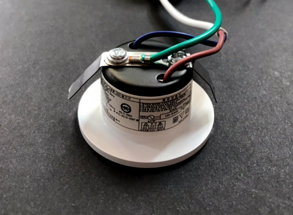리더스 LED매입등1.5 3W 3.81cm COB 사각 원형 소형 다운라이트 LDS KS인증 후드 진열장 가구 천정 방 - 상세 이미지 3