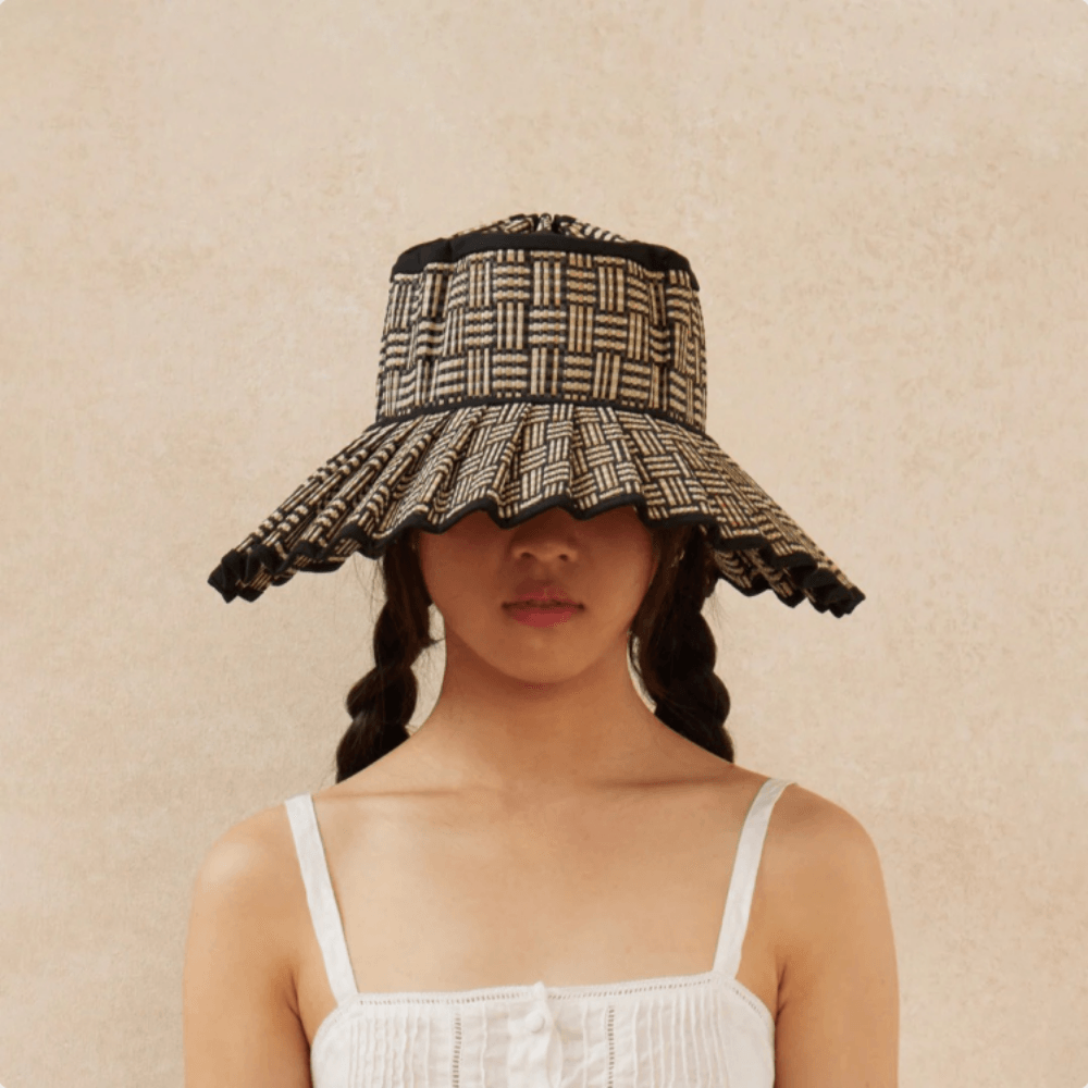 [공식] [로나머레이] Black Bamboo Island Capri Hat (블랙 밤부 - 아일랜드 카프리) - 상세 이미지 4