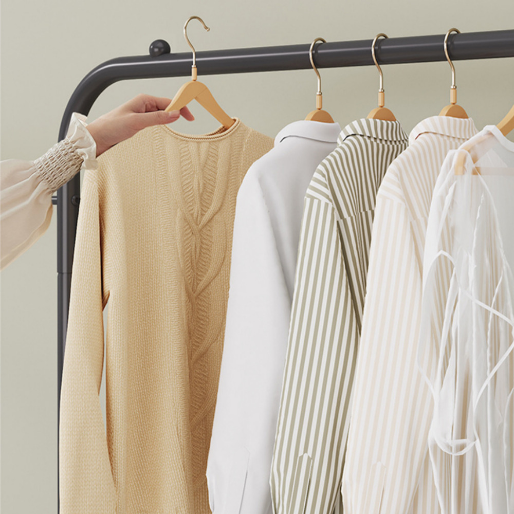 아이방행거 이동식 트롤리 선반형 자취방행거