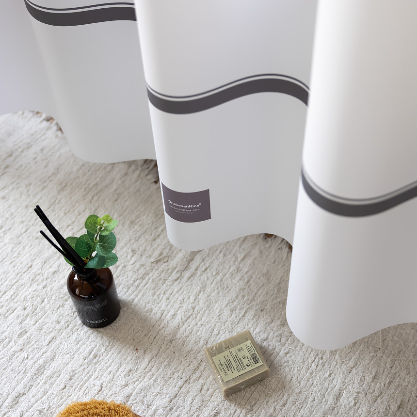 원세븐나인 패브릭 샤워커튼 프레임 L (180X208cm)