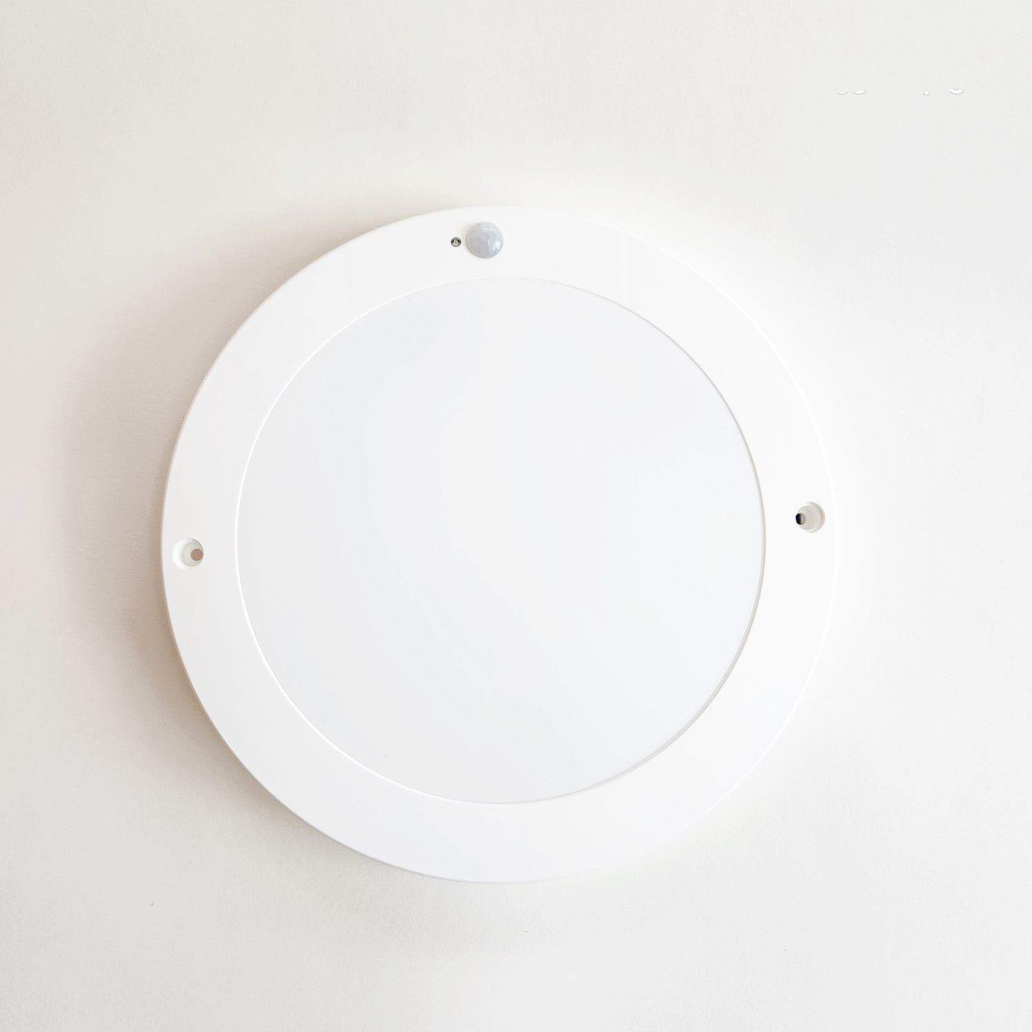 LED원형슬림직부 센서등 엣지 20W 주광색 플리커프리  다용도 22cm - 상품 이미지
