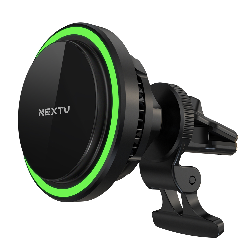 넥스트유 추로미 냉각 쿨링 맥세이프 차량용 거치대 고속 무선충전기