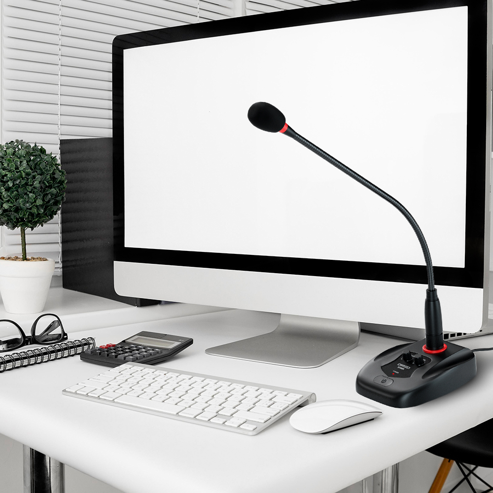 디알고 STM01 USB 구즈넥 방송용 어학용 게임용 스탠드 다이나믹 마이크