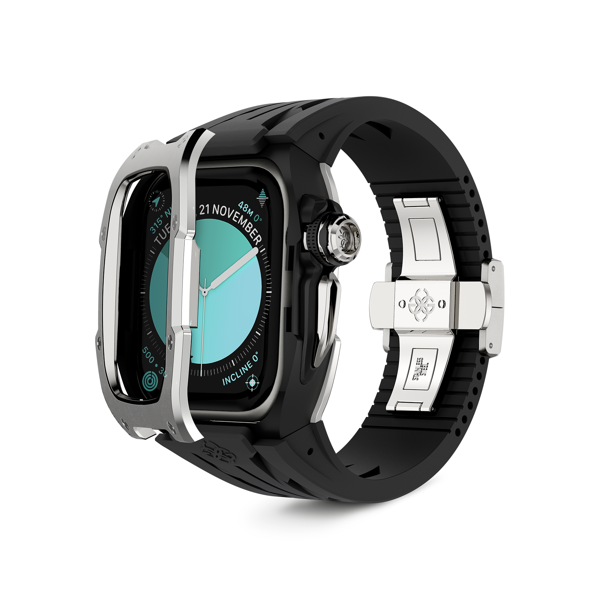 골든컨셉 애플워치 케이스 RSTIII 46mm 오야마 스틸 (OYAMA STEEL) 이미지 6