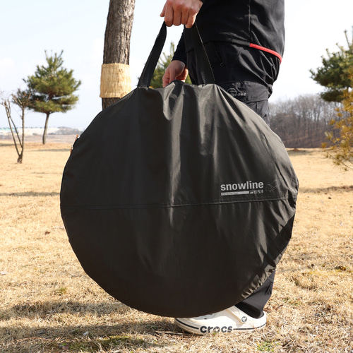 스노우라인 팝업 코트 원터치 팝업 텐트 야전침대 텐트(야전침대 미포함)