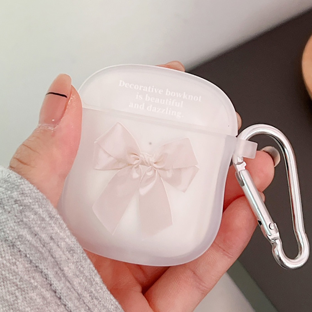 (블프데이) 에어팟 3세대 케이스 아이팟 웨딩 리본 실리콘