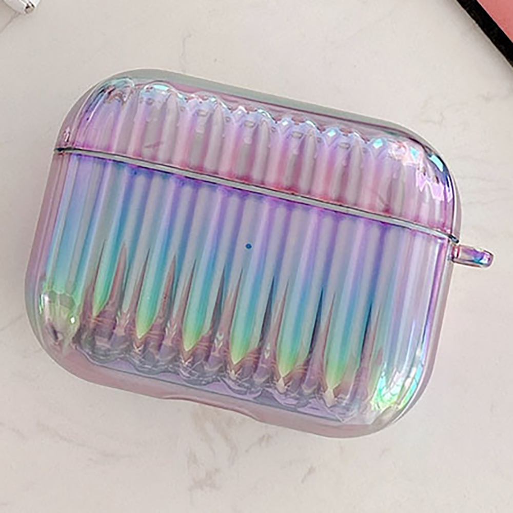 에어팟 프로 케이스 홀로그램 오로라 캐리어 아이팟