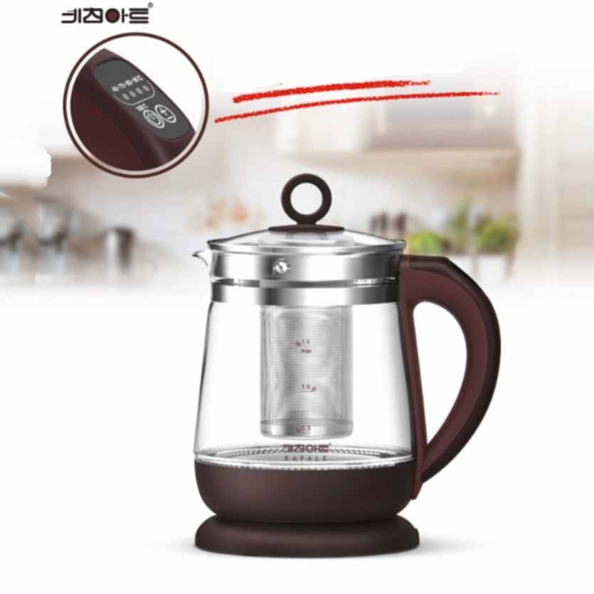 보온 전기 포트 주전자 커피 포트기 내열 유리 전기 포트