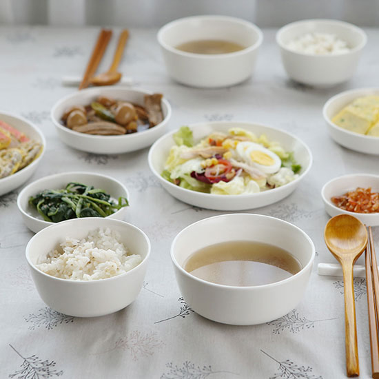 에라토 크림모노 4인 집들이 화이트 도자기 그릇세트 24p - 상세 이미지 5