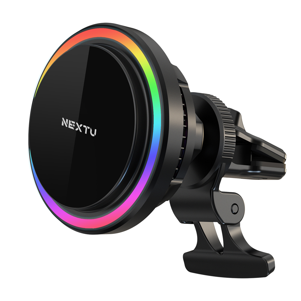 넥스트유 추로미 냉각 쿨링 맥세이프 차량용 거치대 고속 무선충전기