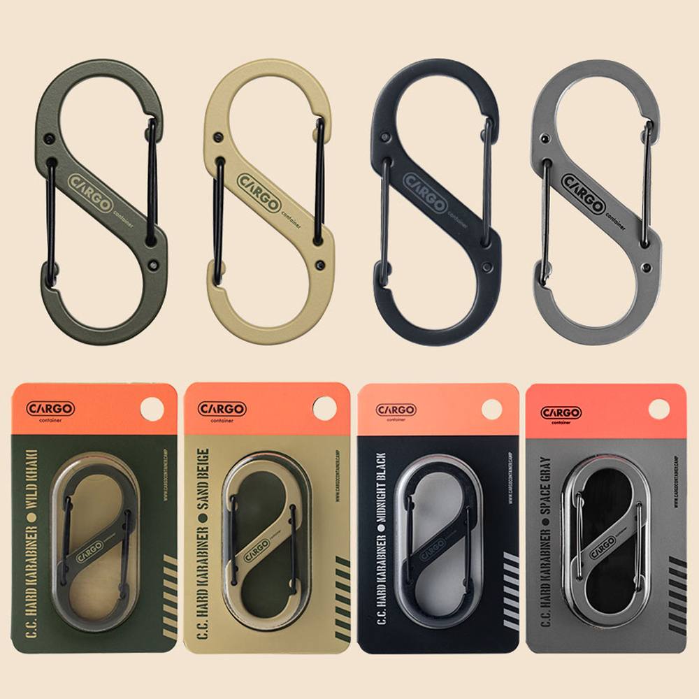 카고컨테이너 카라비너 10개 M 캠핑 비너 등산 고리