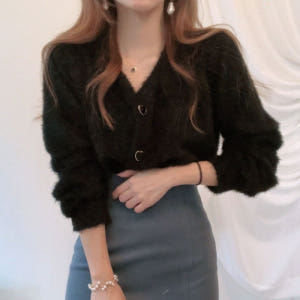 설현 분홍색 가디건 나 혼자 산다 532화 옷 정보 하트 단추 착용 후기 | 사이즈/핏 총정리 - 상품 이미지 4