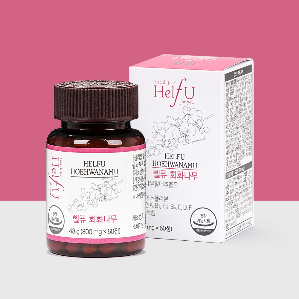 [도착보장] 에스트로겐 갱년기 여성 호르몬 영양제 회화나무 60정, 1개