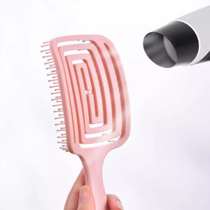 뿌리 볼륨 브러쉬 머리 엉킴 방지 패들 헤어 빗 솔직 후기 | 피부 타입별 분석 - 상품 이미지 2