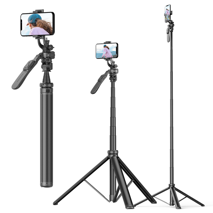 2M 그립핸들 카메라 스마트폰 블루투스 삼각대 SEL-ML2046S - 상세 이미지 2