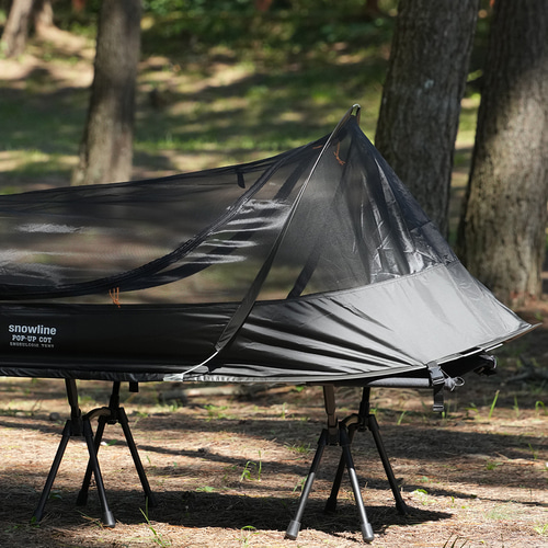 스노우라인 팝업 코트 원터치 팝업 텐트 야전침대 텐트(야전침대 미포함)