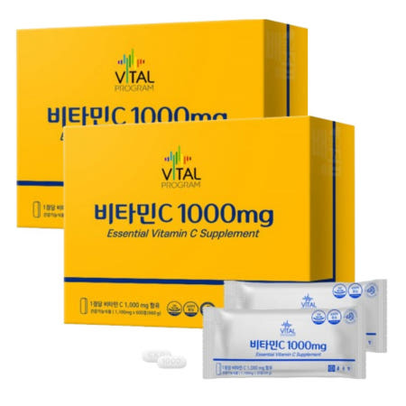 종근당 비타민C 1000mg 600정 x 2개 고함량 항산화 관리 비타민씨
