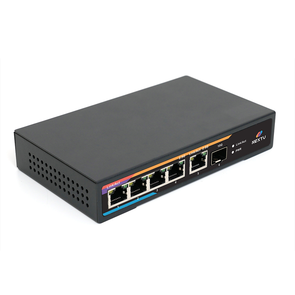 피오랜 5포트 1/2.5/10G 멀티기가 POE 스위칭허브 - 상세 이미지 5