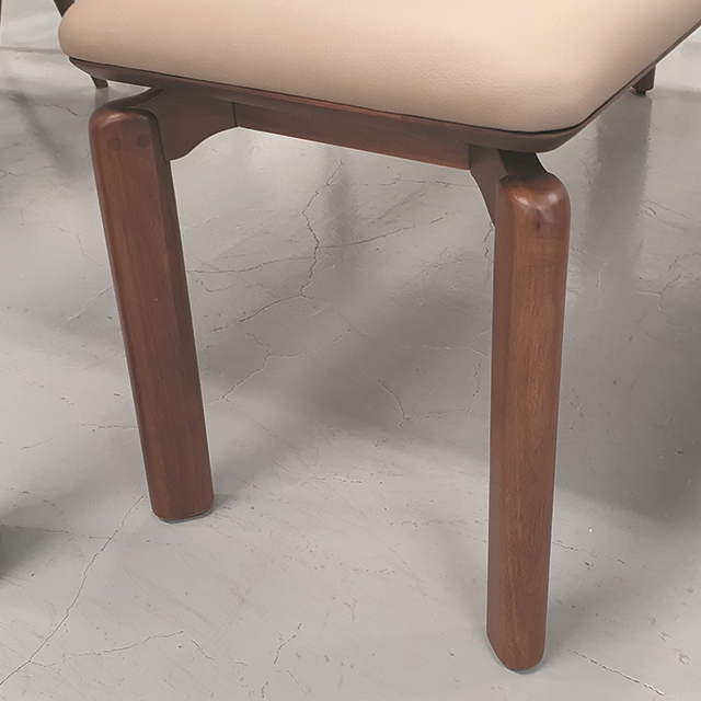 스코나 그라벤 원목 패브릭 레더 3인 벤치 의자 1400