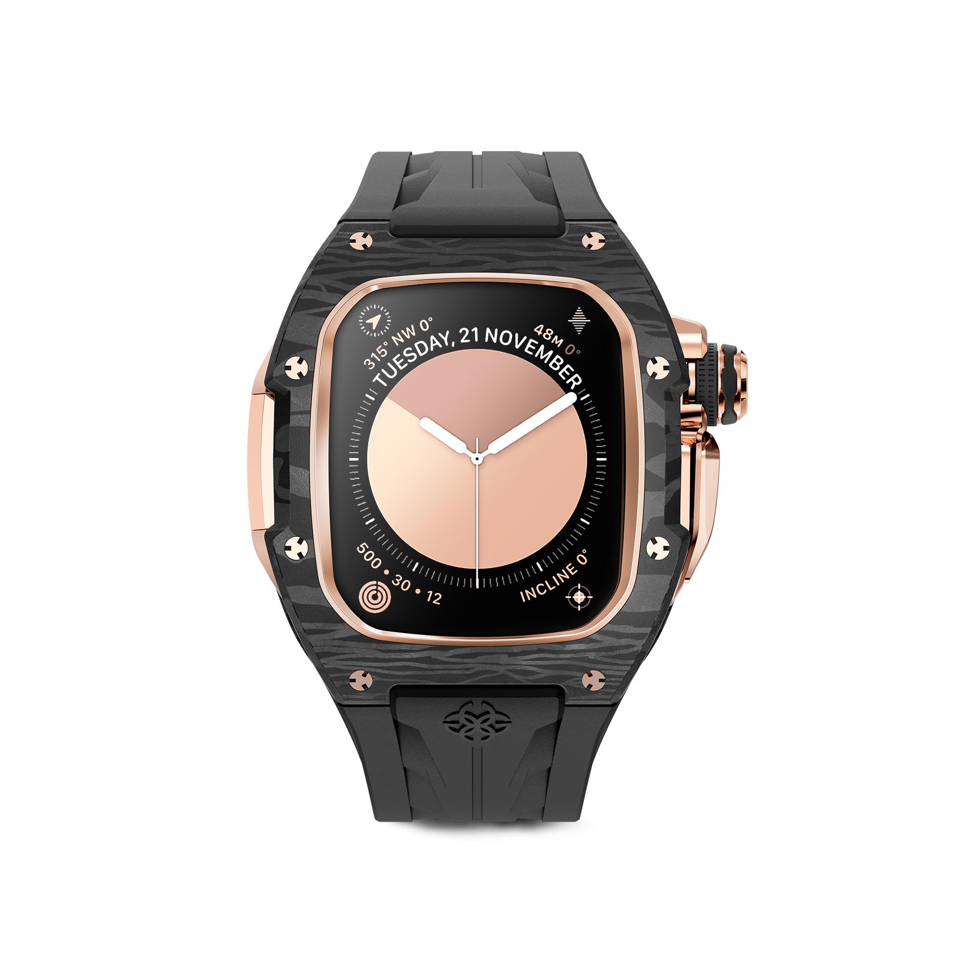 골든컨셉 애플워치 케이스 RSCIII 46mm 로즈골드 카본 (ROSE GOLD CARBON) - 상세 이미지 3