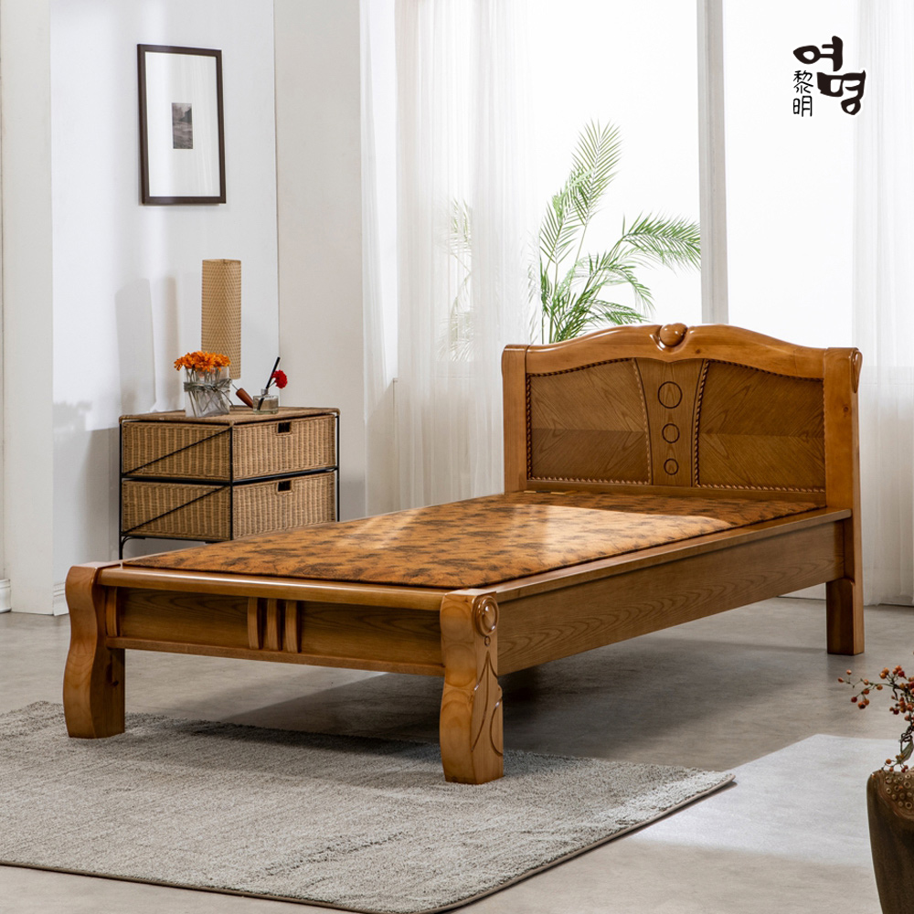 여명흙침대 싱글 S 시그니처 침대(황토볼 흙 돌 맥반석 칠보석 세라믹 연옥) - 상품 이미지