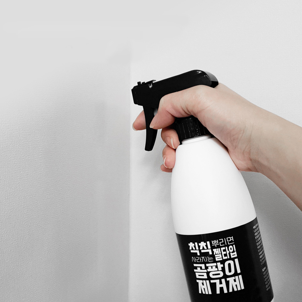 집코리아 칙칙 뿌리면 사라지는 젤타입 곰팡이제거제 400ml, 2개 - 상세 이미지 3