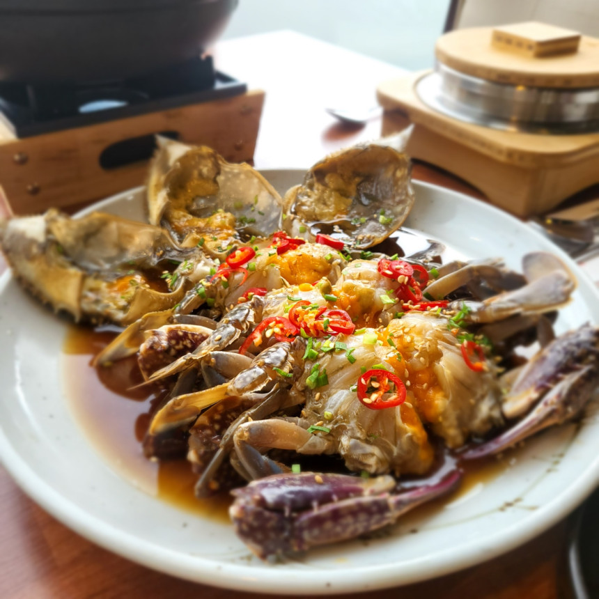 [통영직송] 알배기 간장게장 2kg / 암꽃게장 간장꽃게장 당일생산 : 해와바다