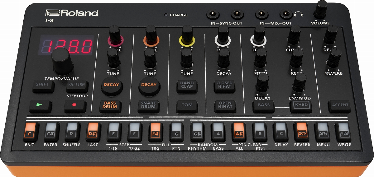 롤랜드 ROLAND T-8 콤팩트 비트 머신 BEAT MACHINE 비트메이커 - 상세 이미지 2