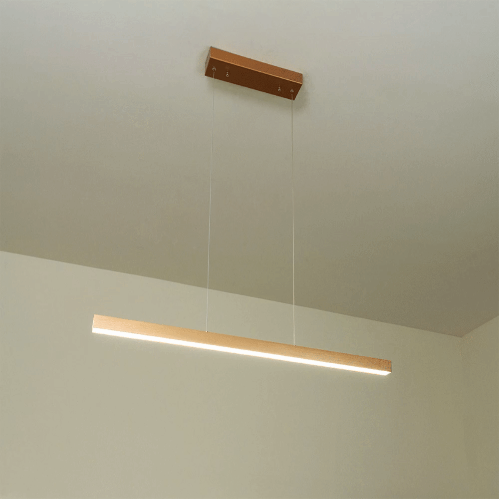 KS 6인용식탁등 국산 LED 50W 주방 식탁등 골드
