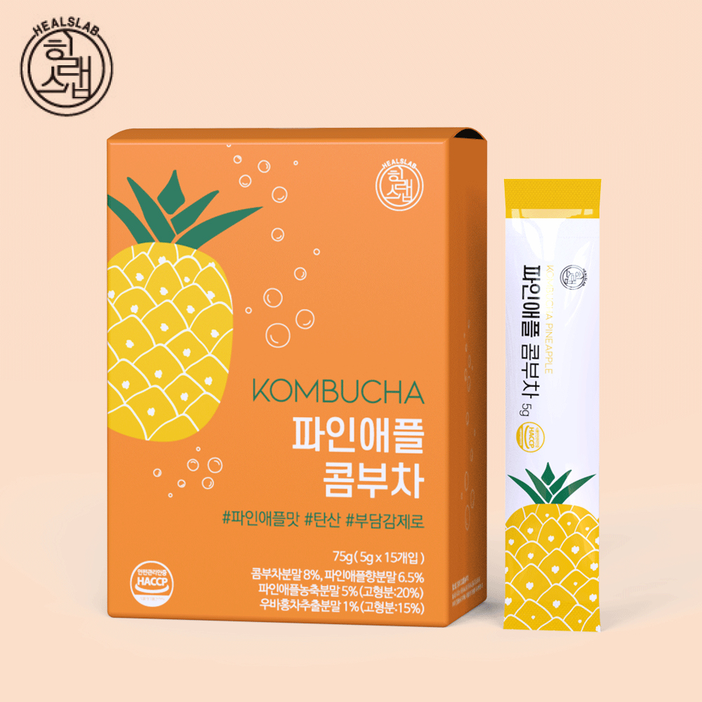 힐스랩 과일맛 저칼로리 다이어트 발효음료 콤부차 : 클리어스캔