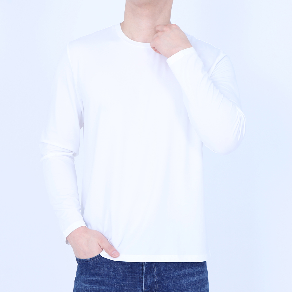 냉장고티셔츠 여름용긴팔 쿨티 쿨링 작업복 빅사이즈 이미지 2