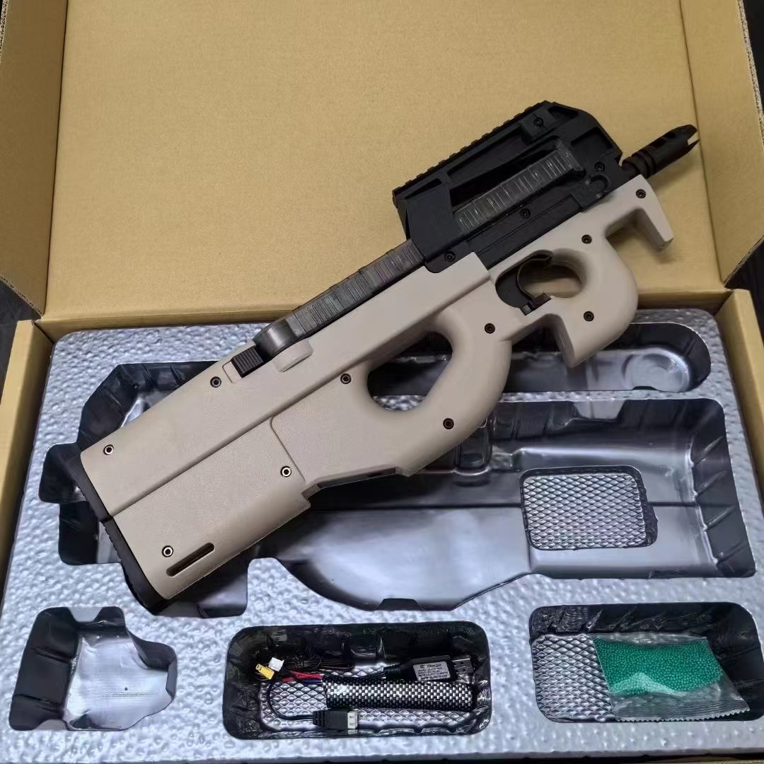 24년형 FN P90 PDW 기관단총 수정탄 전동건 메탈 금속 기어 - 상세 이미지 3