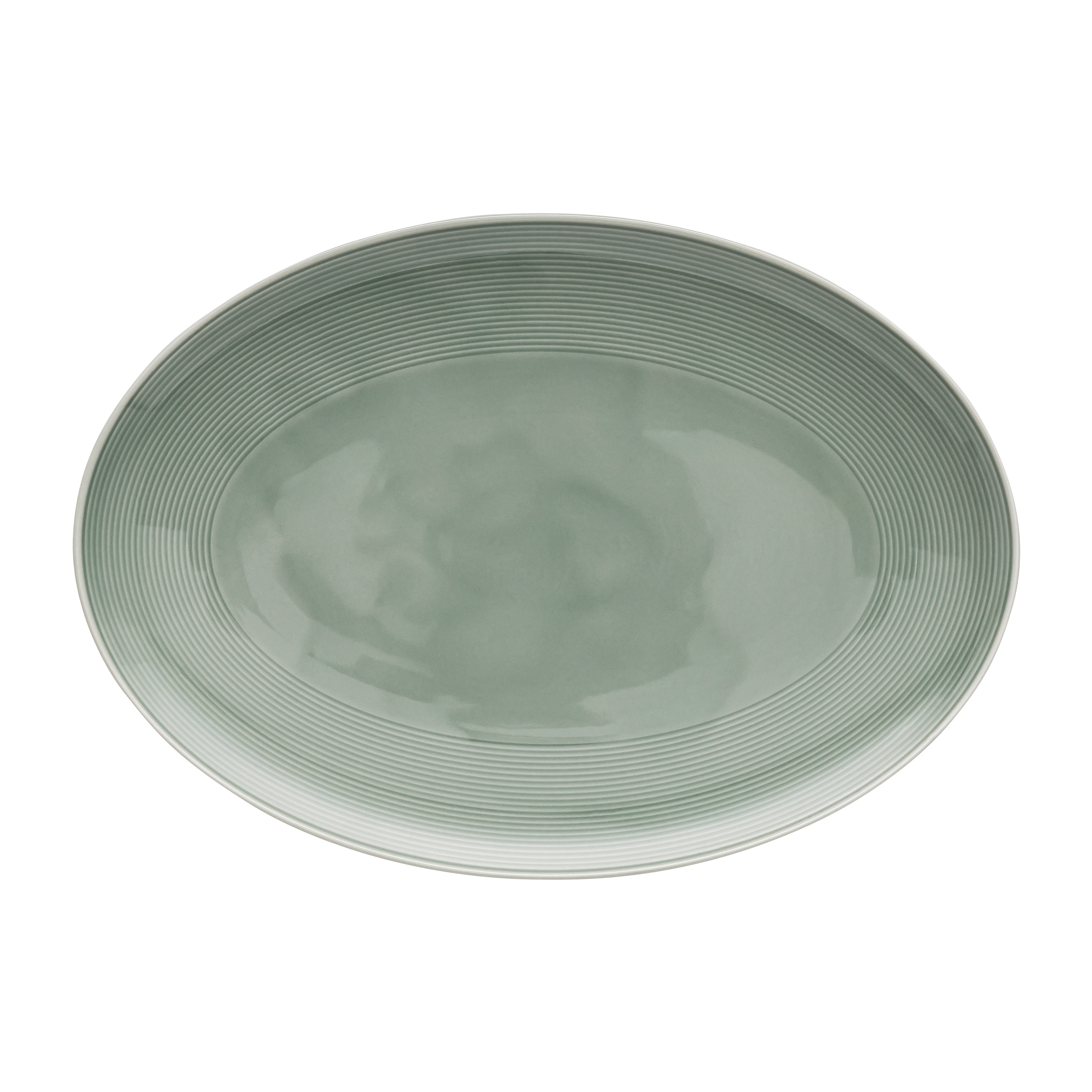 Rosenthal 로젠탈 로프트 서빙 디쉬 - oval 모스 그린 24x34 cm : 노르딕네스트