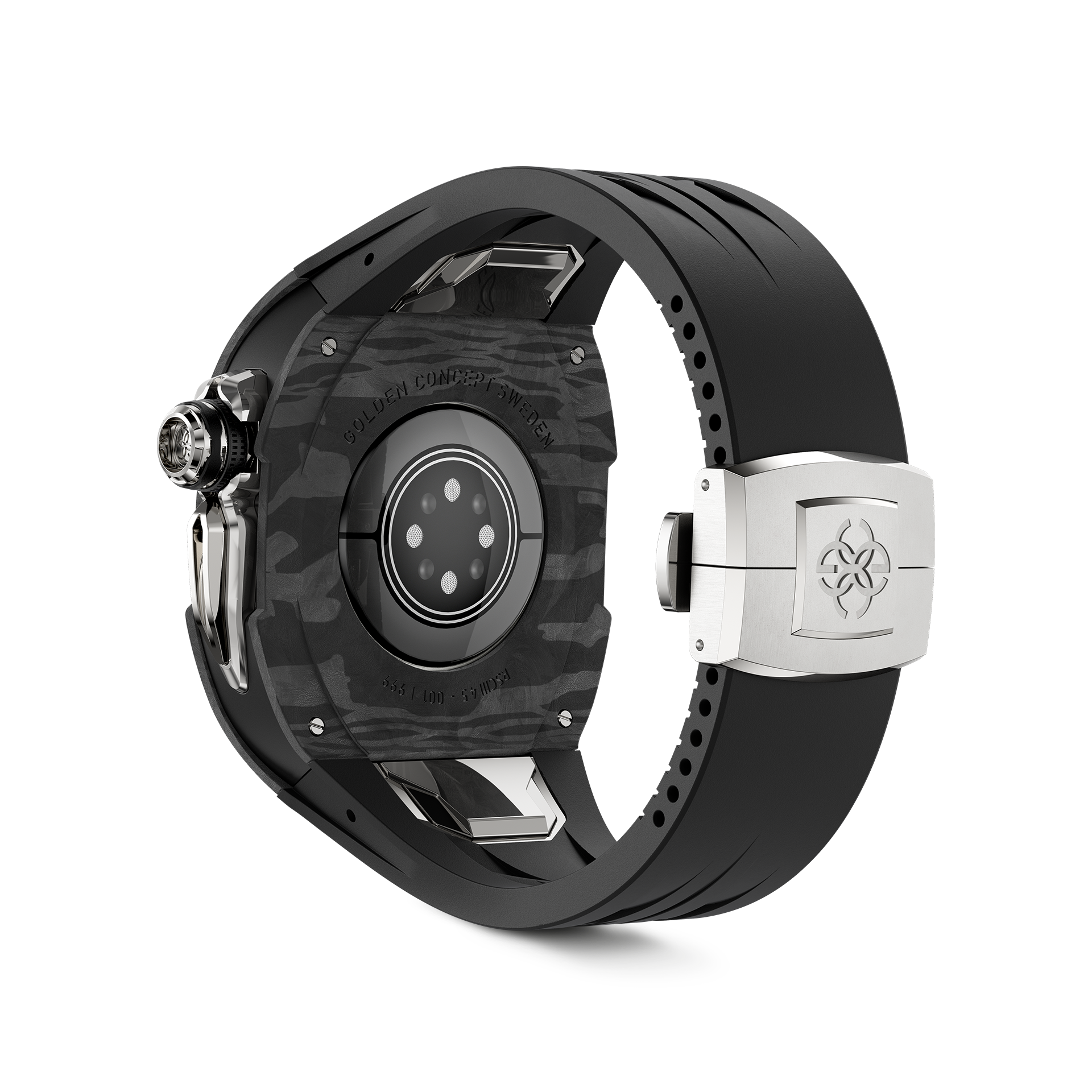 골든컨셉 애플워치 케이스 RSCIII 46mm 실버 카본 (SILVER CARBON) - 상세 이미지 2