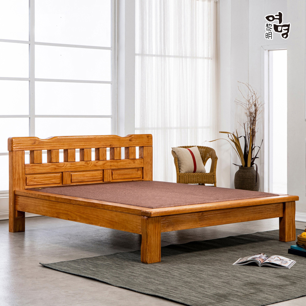 여명흙침대 퀸 Q 더락2 침대(황토볼 흙 돌 맥반석 칠보석 세라믹 연옥) - 상품 이미지