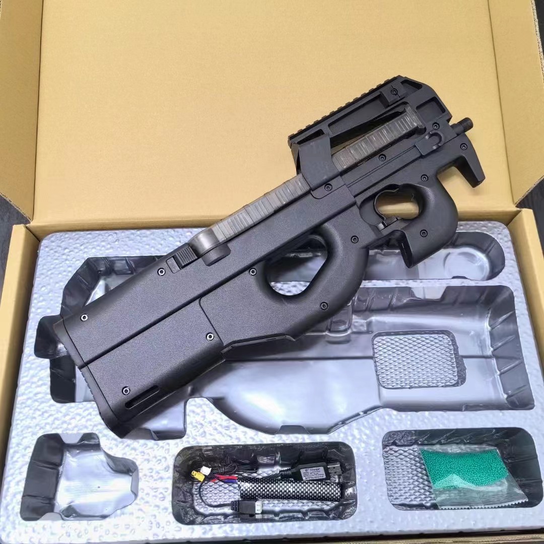 24년형 FN P90 PDW 기관단총 수정탄 전동건 메탈 금속 기어 - 상세 이미지 2