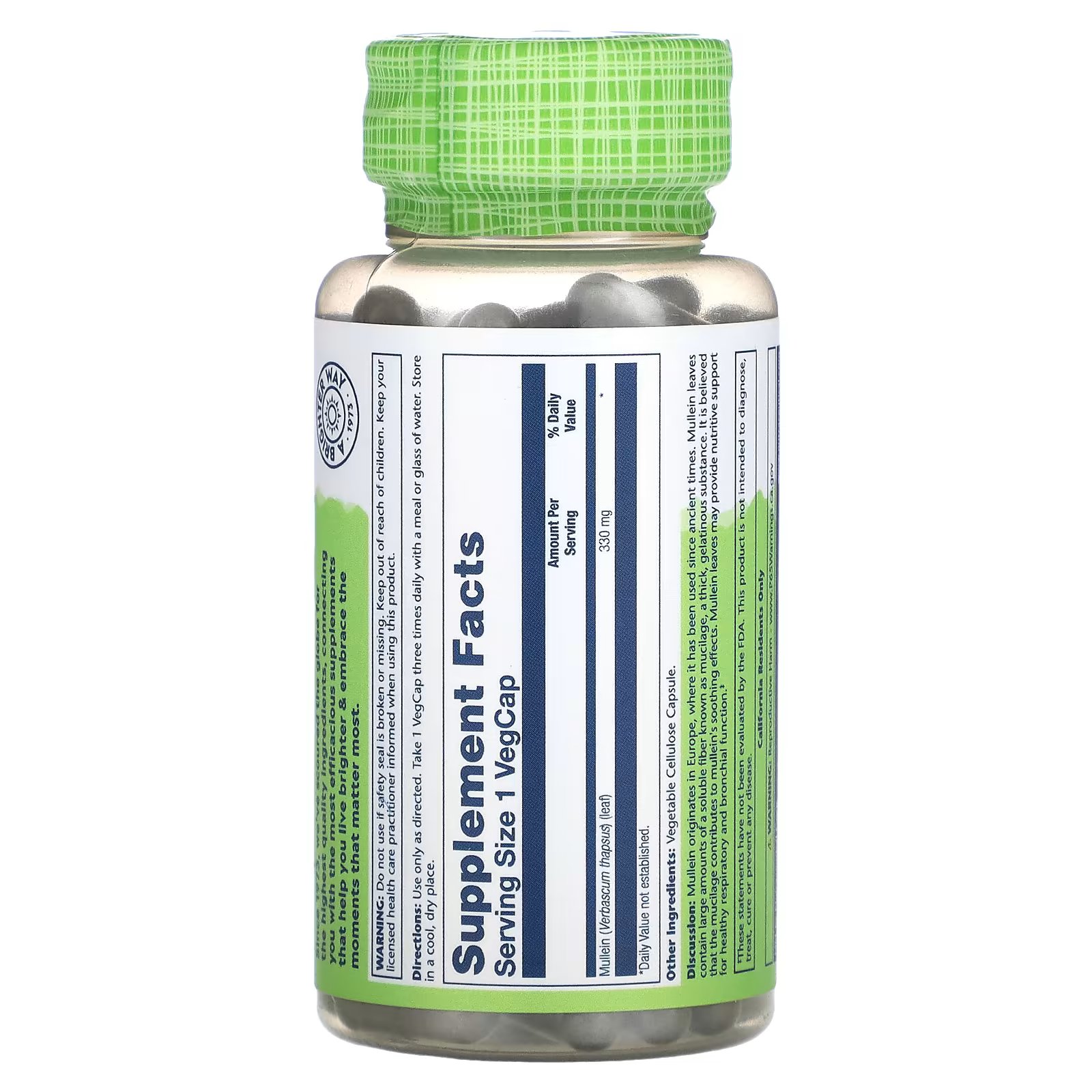 솔라레이 트루허브 뮬레인 330mg 100캡슐 X3병 - 상세 이미지 2