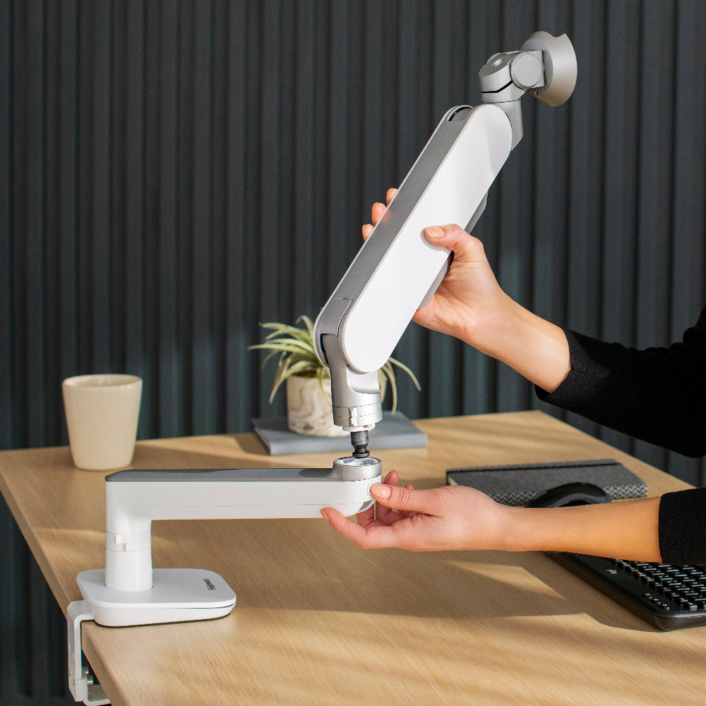 펠로우즈 라이징(RISING) 고중량 프리미엄 싱글 모니터암 거치대